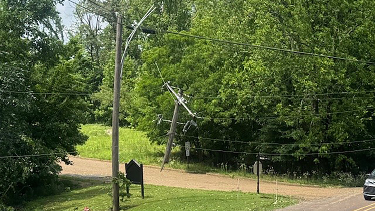 Recent thunderstorms caused damages, including downed trees and power lines, in Hernando.